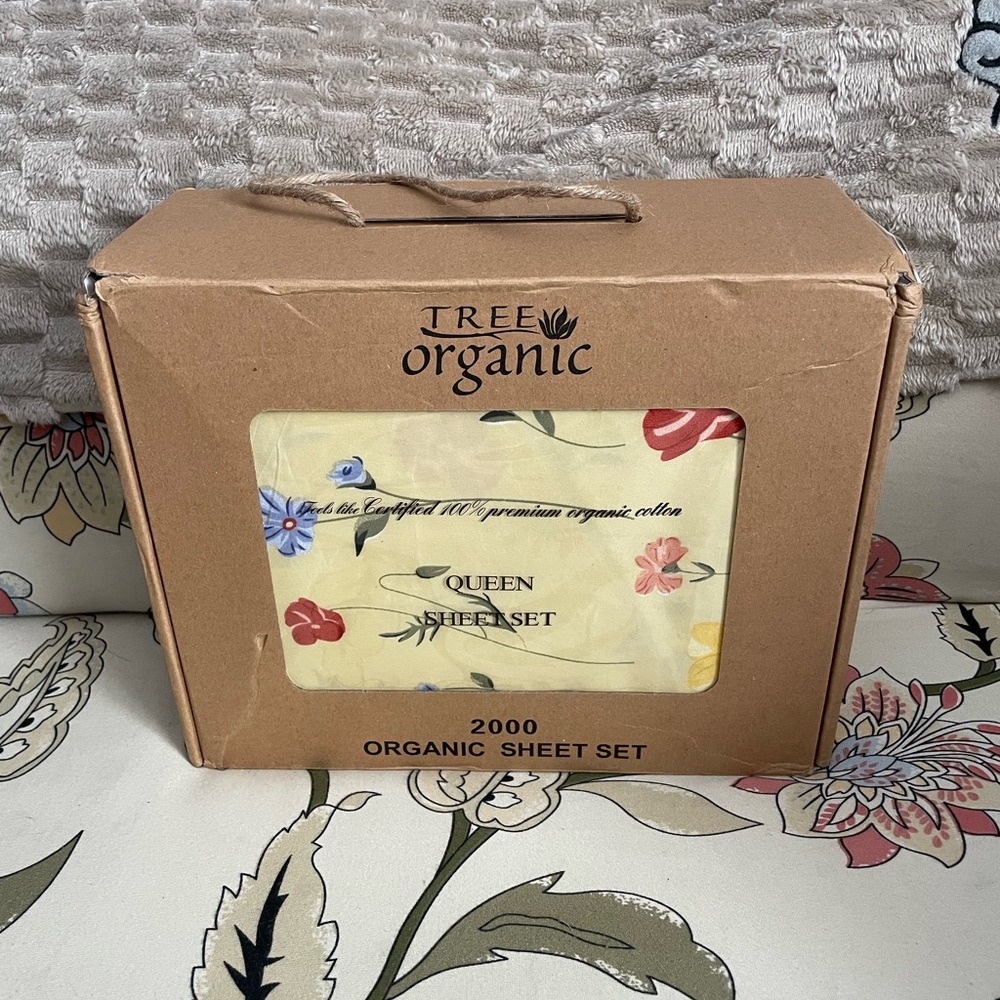 Floral Queen Sheet Set